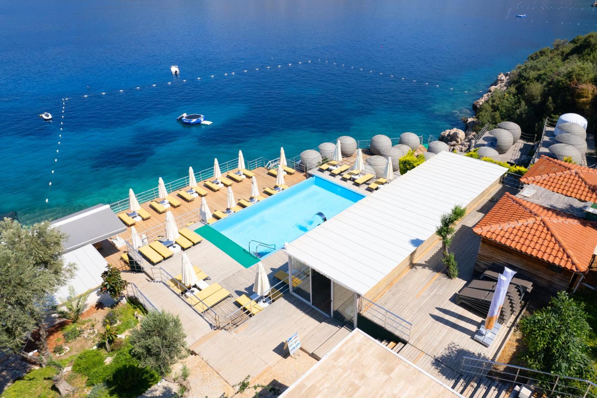 Greenbeach Hotel Kalkan Esterno foto