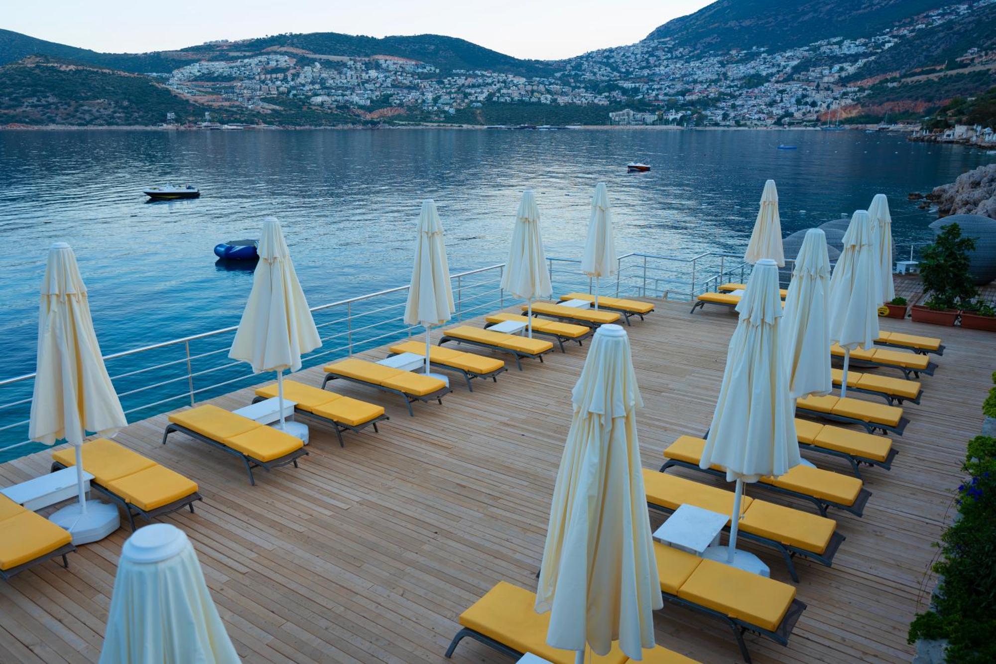 Greenbeach Hotel Kalkan Esterno foto